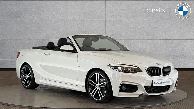 White Used 2020 BMW 218 M Sport Cabriolet | £15,795 (Fair price) - Image 1/4