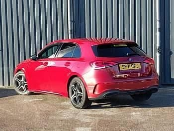 Used Mercedes A180 Executive 136 HP (100 kW) 2021 Red Hatchback