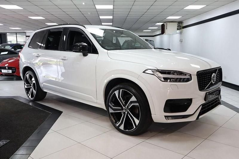 White Used 2022 Volvo XC90 R-Design Pro SUV | £38,949 (Fair price) - Image 1/4