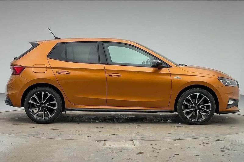 Used Skoda Fabia Monte Carlo 110 HP (80 kW) 2025 Phoenix orange metallic Hatchback
