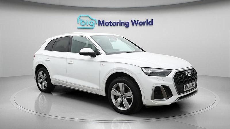 Used Audi Q5 S-Line 299 HP (219 kW) 2021 White SUV