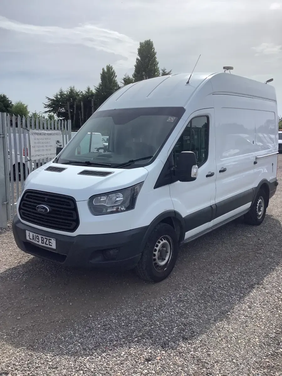 Used Ford Transit 130 HP (95 kW) 2019 White Van
