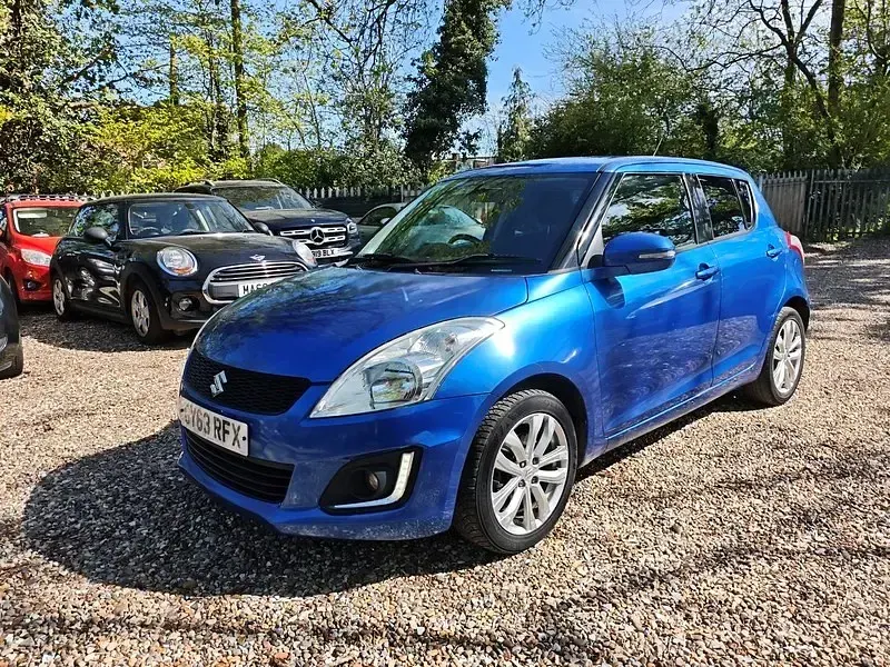 Usado Suzuki Swift SZ4 2014 Azul Utilitario