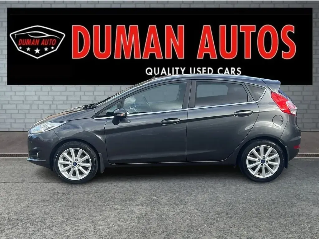 Used Ford Fiesta Titanium 100 HP (73 kW) 2016 Grey Hatchback