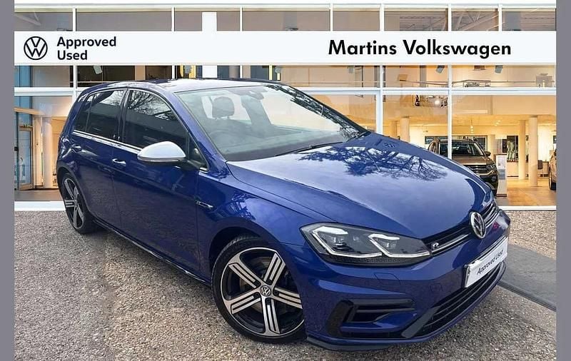 Used VW Golf VII R 300 HP (220 kW) 2019 Blue Hatchback