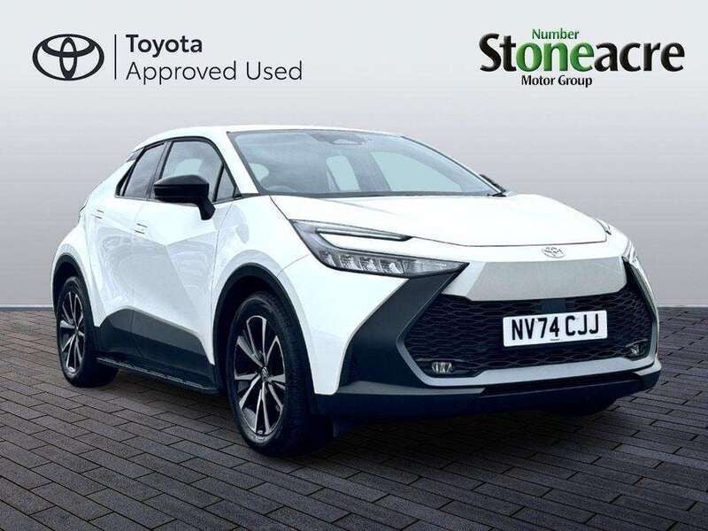 White Used 2024 Toyota C-HR Design SUV | £29,500 (Fair price) - Image 1/2
