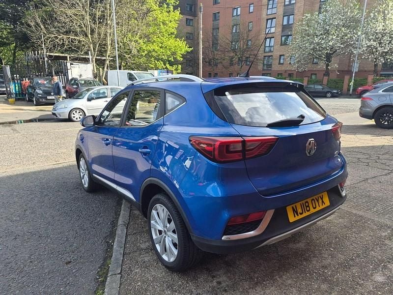 Used MG ZS Excite 106 HP (77 kW) 2018 Blue SUV