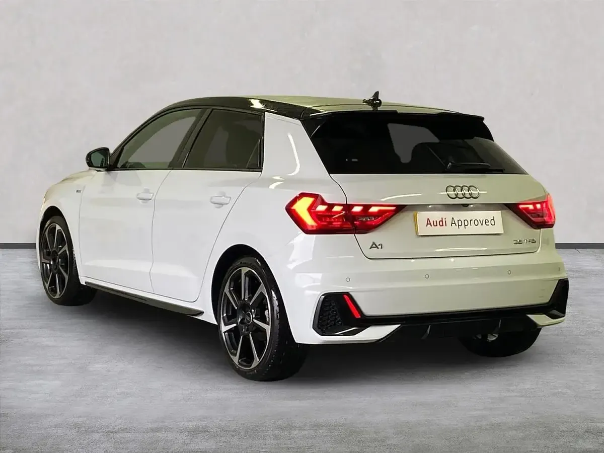 Used Audi A1 Sportback Black Edition 2022 White Hatchback