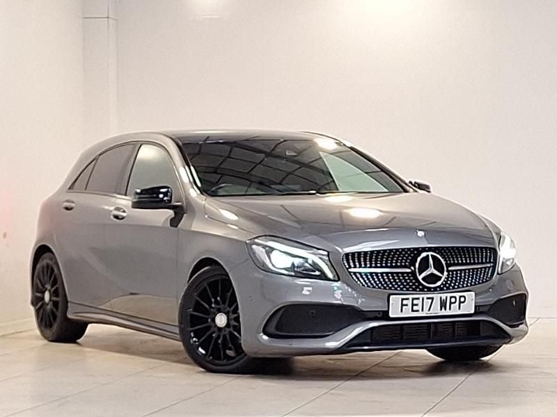 Grey Used 2017 Mercedes A200 AMG Line Premium Plus Hatchback | £13,298 (Fair price) - Image 1/4