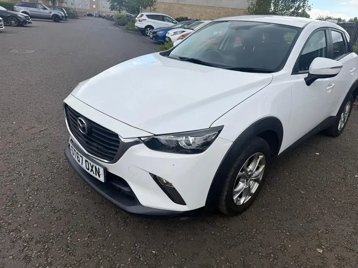 Used Mazda CX-3 120 HP (88 kW) 2017 White SUV