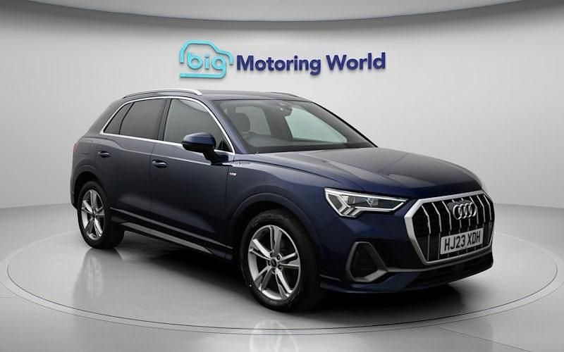 Used Audi Q3 S-Line 150 HP (110 kW) 2023 Blue SUV