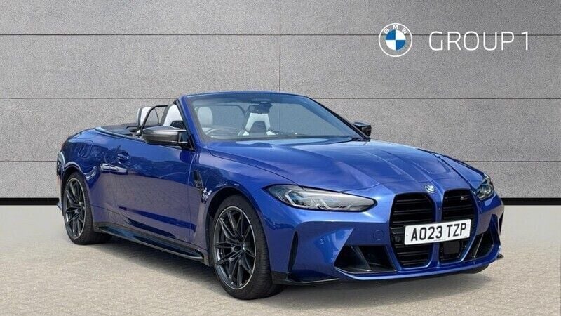 Blue Used 2023 BMW M4 Competition Edition Coupe | £60,045 (A bit pricey) - Image 1/4