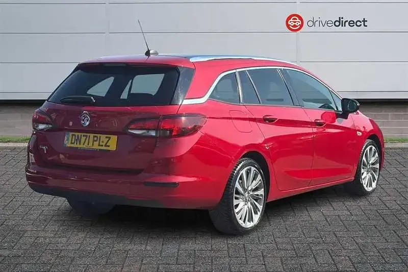 Used Vauxhall Astra Edition 2021 Red Estate