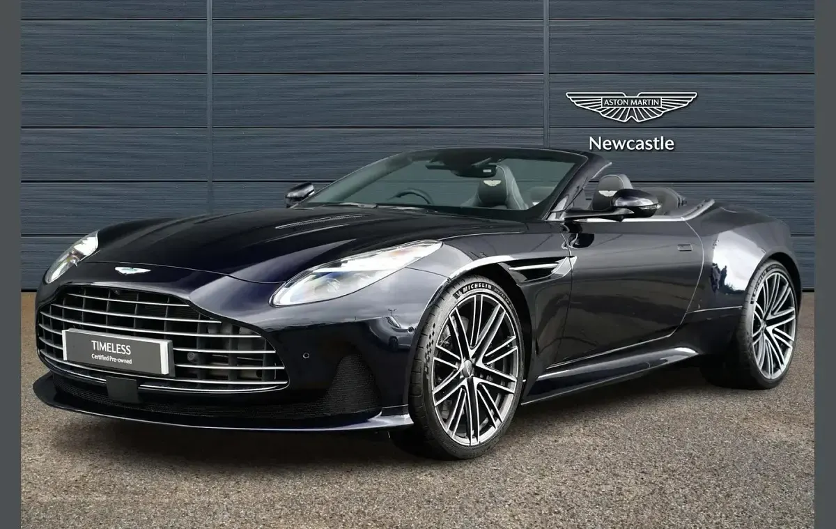 New Aston Martin DB12 670 HP (492 kW) 2026 Black Cabriolet