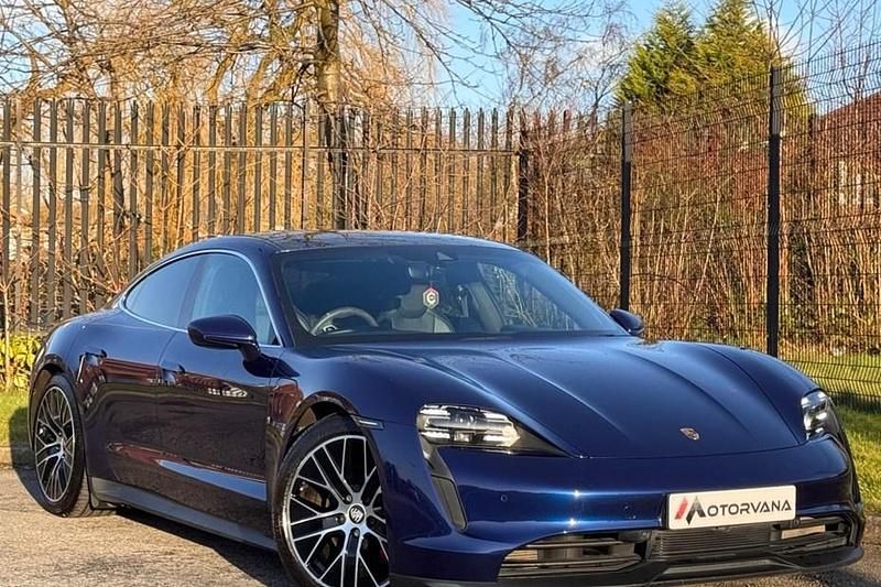 Blue Used 2020 Porsche Taycan Sedan | £38,995 (Fair price) - Image 1/1