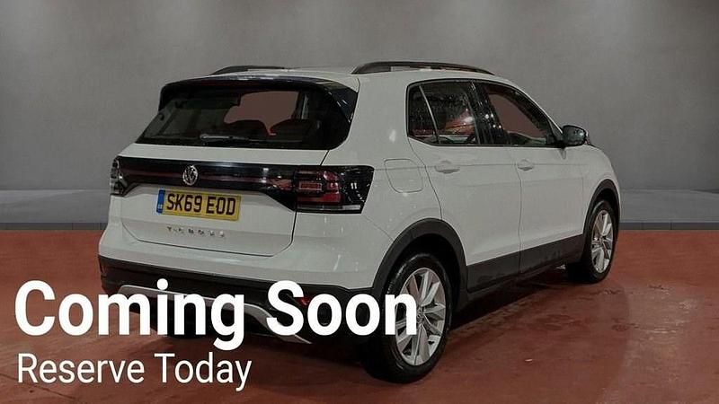 Used VW T-Cross SE 95 HP (69 kW) 2019 White SUV