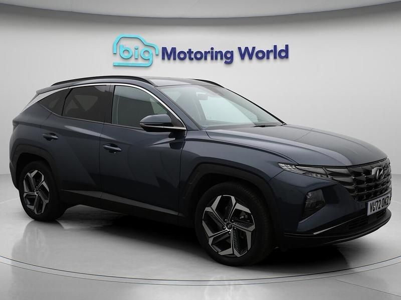 Blue Used 2022 Hyundai Tucson Premium SUV | £23,200 (Fair price) - Image 1/4