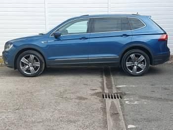 Used VW Tiguan Allspace Match 150 HP (110 kW) 2021 Blue SUV