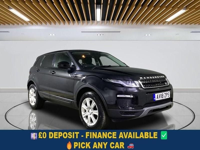 Black Used 2018 Land Rover Range Rover evoque SE Estate | £13,899 (Super price) - Image 1/4