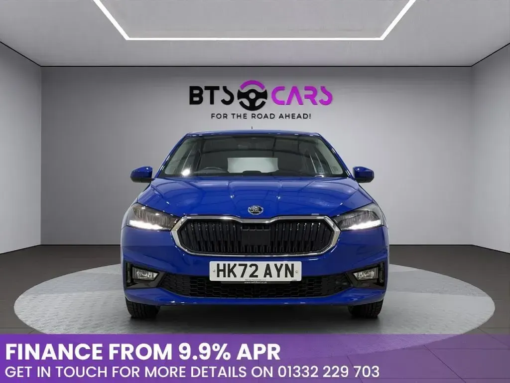 Used Skoda Fabia Comfort 80 HP (58 kW) 2022 Blue Hatchback