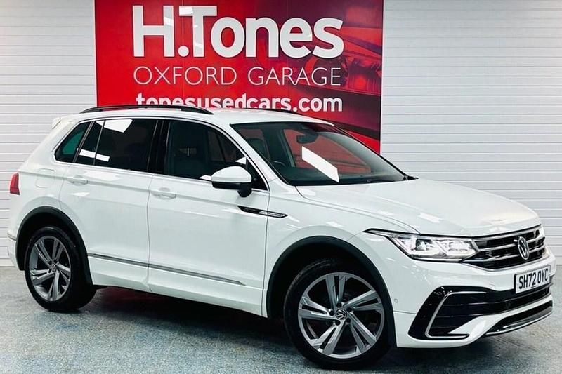 White Used 2022 VW Tiguan R-line Edition SUV | £22,995 (Fair price) - Image 1/1