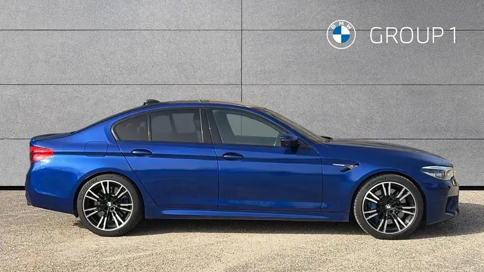 Usado BMW M5 Comfort Edition 600 CV (441 kW) 2018 Azul Berlina