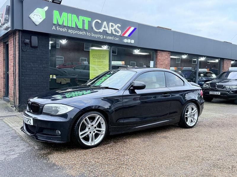 Used BMW 120 Coupé M Sport 177 HP (130 kW) 2012 Blue Coupe