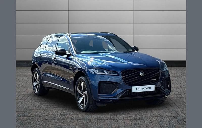 Blue Used 2022 Jaguar F-Pace R-Dynamic SUV | £32,108 (Fair price) - Image 1/4