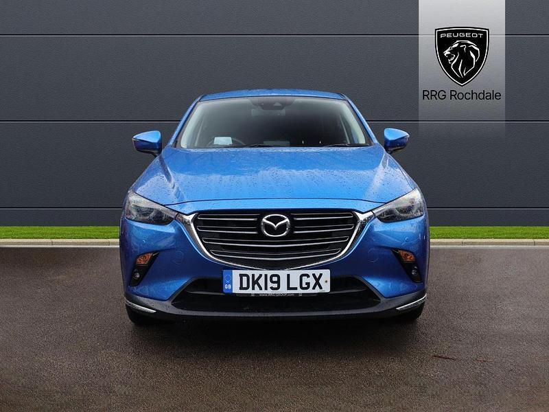 Blue Used 2019 Mazda CX-3 Inclusive SUV | £13,995 (Fair price) - Image 1/4