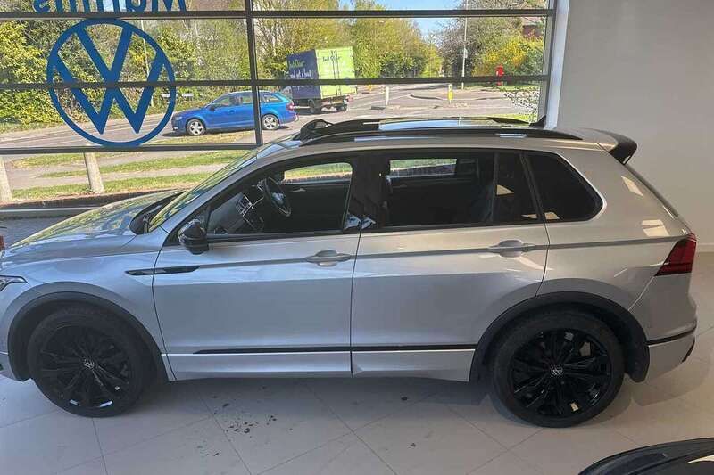 Used VW Tiguan Black Edition 150 HP (110 kW) 2023 Silver SUV