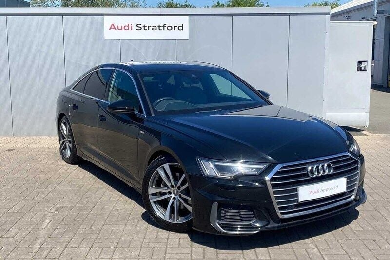 Black Used 2019 Audi A6 S-Line Sedan | £21,950 (Fair price) - Image 1/4