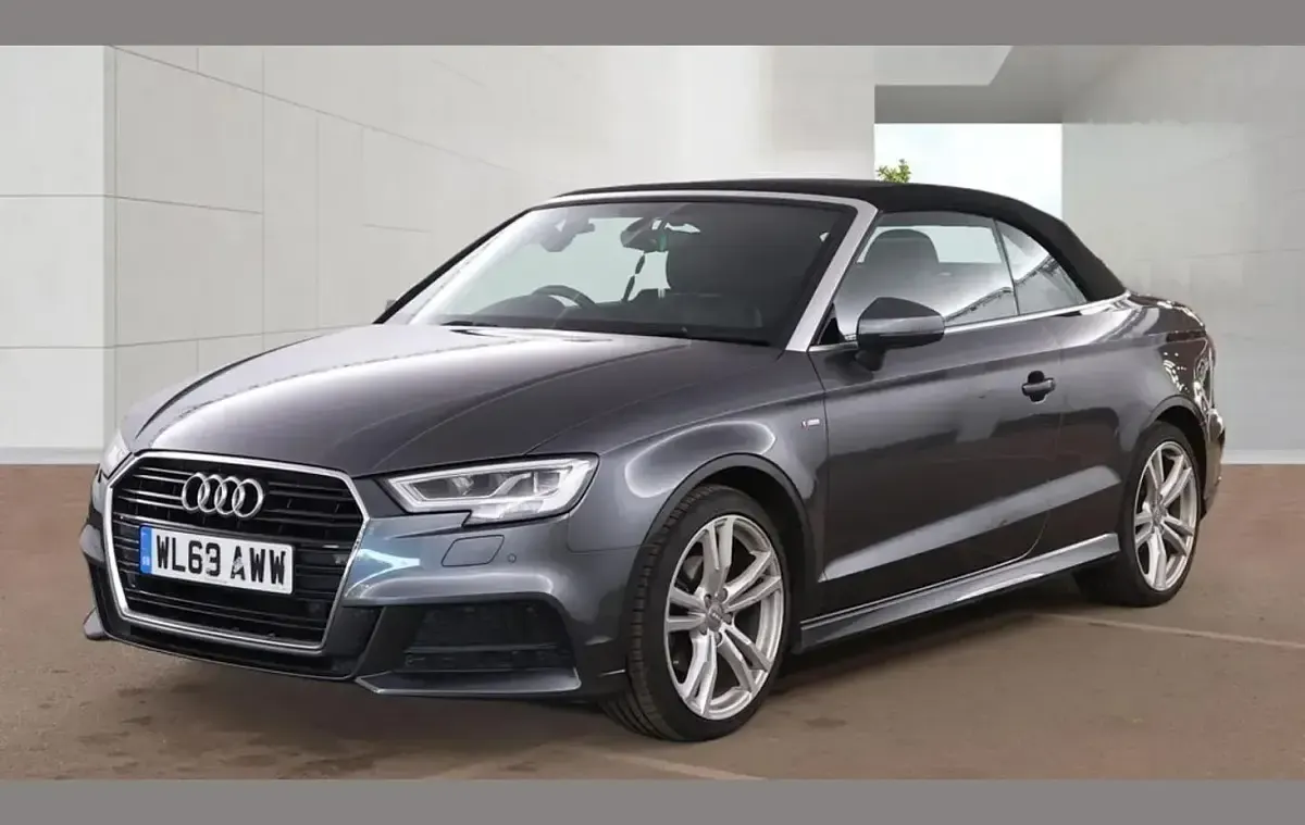 Used Audi A3 Cabriolet S-Line 147 HP (108 kW) 2020 Grey Cabriolet