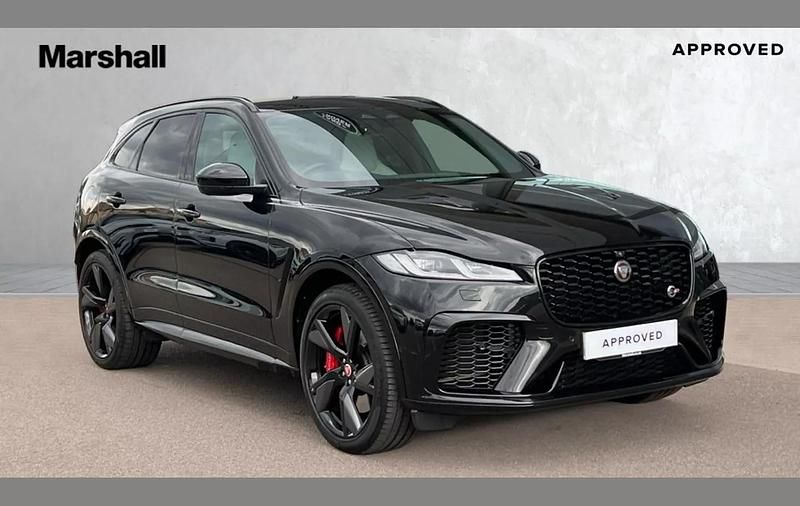 Black Used 2022 Jaguar F-Pace SVR SUV | £57,900 - Image 1/4