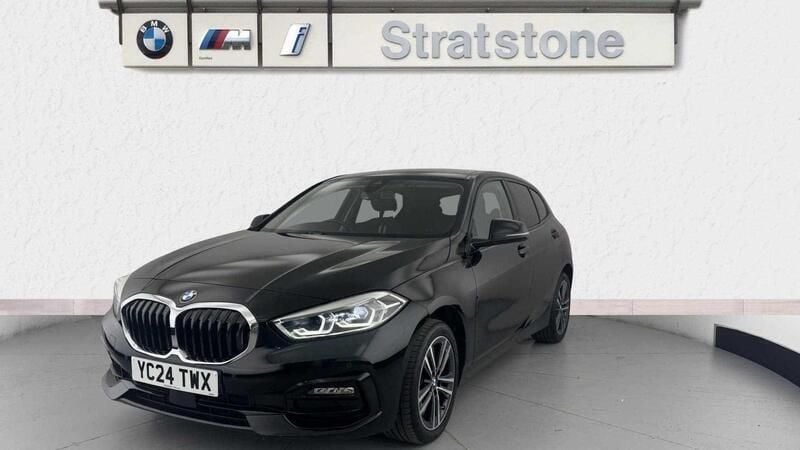 Black Used 2024 BMW 118 Sport Line Hatchback | £22,590 (Super price) - Image 1/4