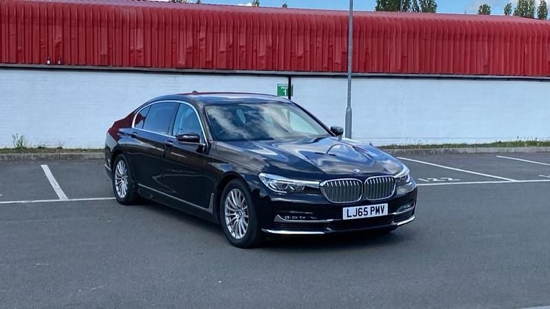 Black Used 2015 BMW 730L Comfort Edition Sedan | £21,400 (Good price) - Image 1/4