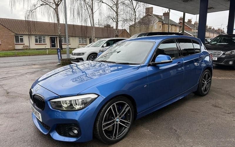 Used BMW 118 M Sport 136 HP (100 kW) 2019 Blue Hatchback