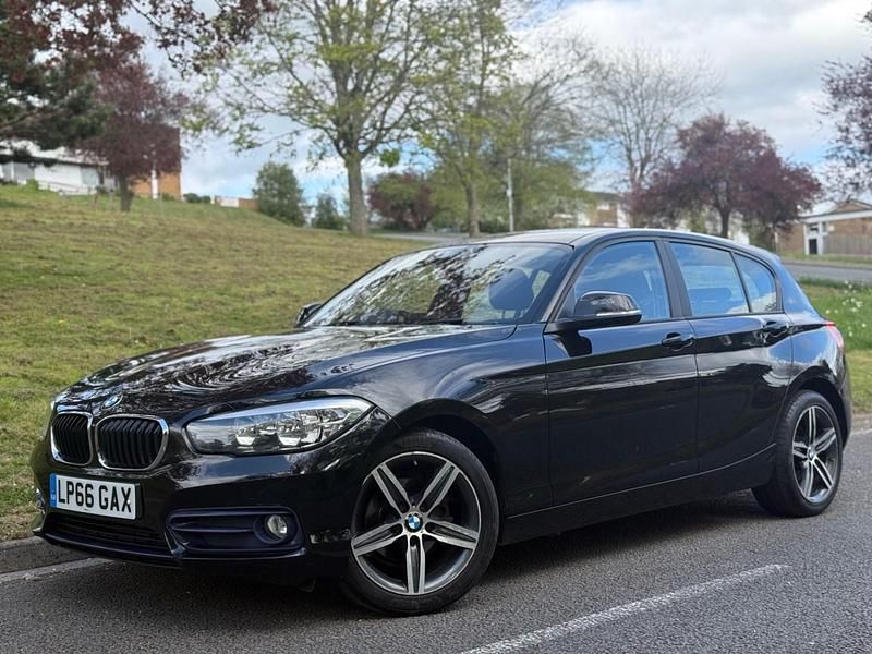 Used BMW 116 Sport Line 2016 Black Hatchback