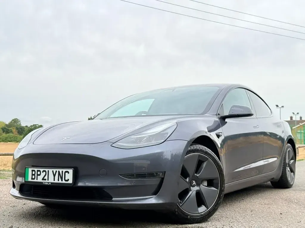 Used Tesla Model 3 Long Range AWD 254 kW (346 HP) 2021 Grey Sedan