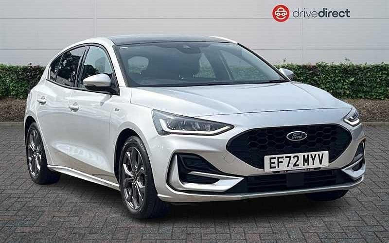 Silver Used 2022 Ford Focus ST-Line Hatchback | £15,850 (Fair price) - Image 1/4