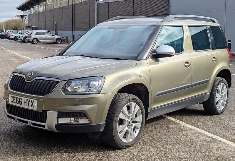 Used Skoda Yeti SE L 2016 Green SUV