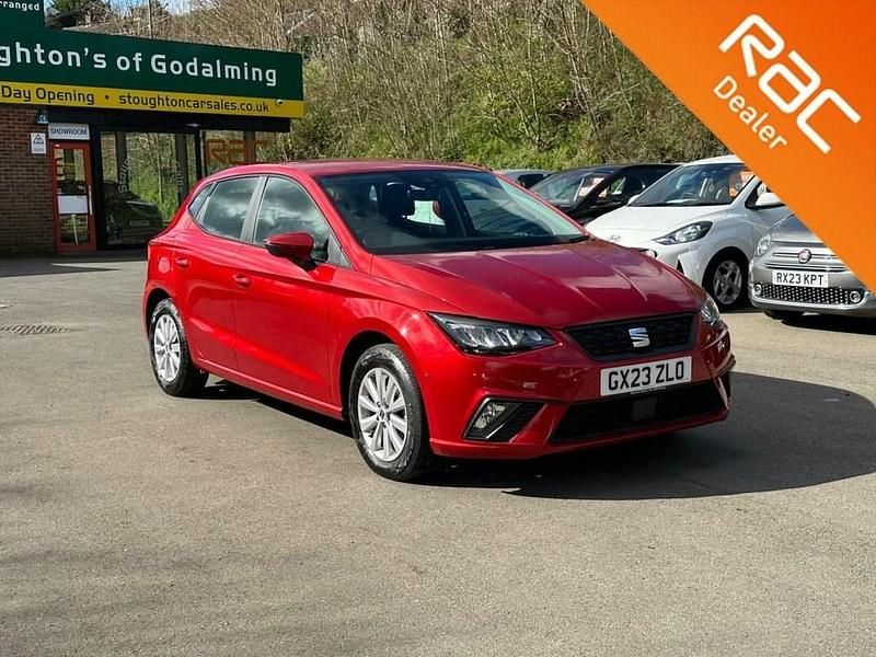 Used Seat Ibiza SE 95 HP (69 kW) 2023 Red Hatchback