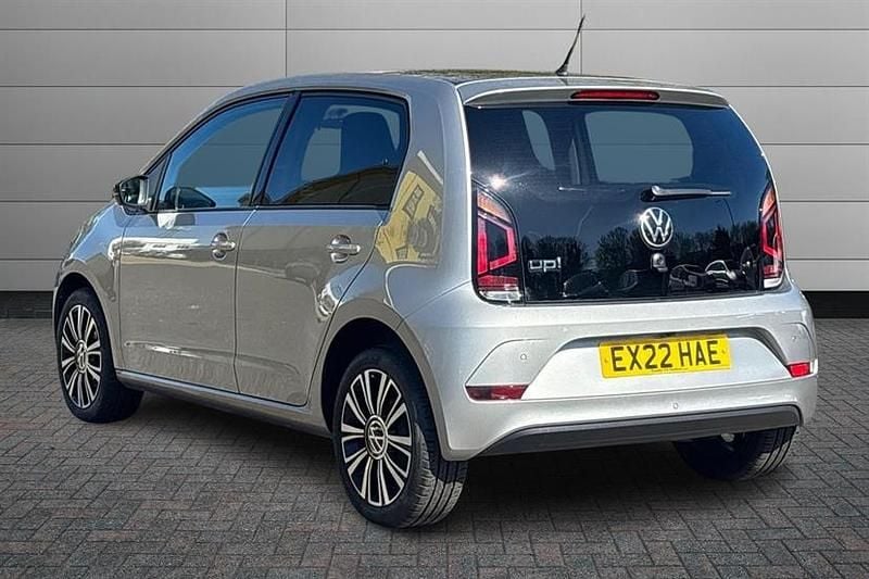 Used VW up! Black Edition 65 HP (47 kW) 2022 Tungsten silver with black roof Hatchback