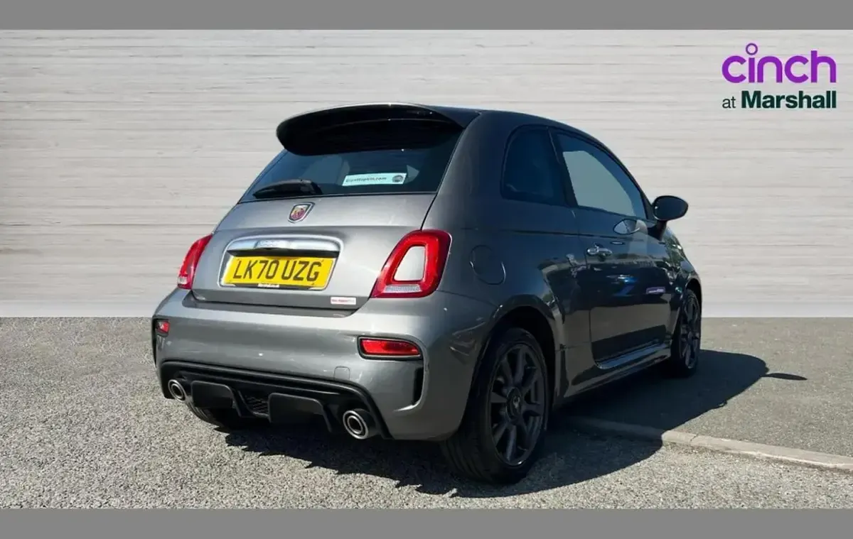 Used Abarth 595 144 HP (105 kW) 2020 Grey Hatchback