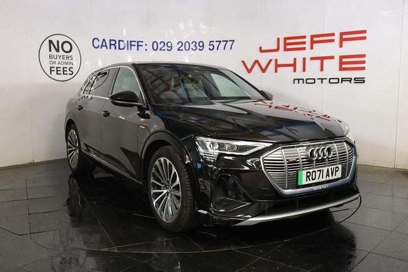 Black Used 2021 Audi e-tron S-Line SUV | £21,488 (Fair price) - Image 1/4