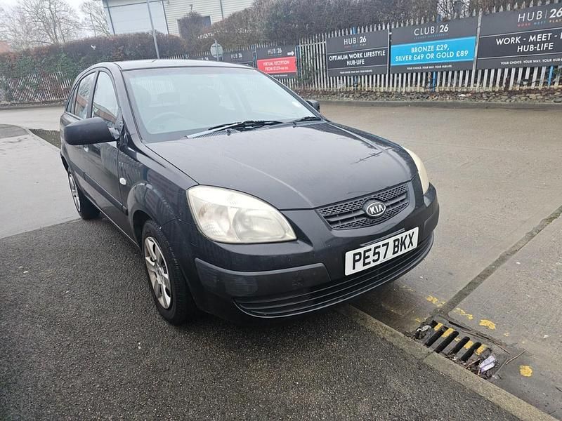Used Kia Rio 2007 Black Hatchback