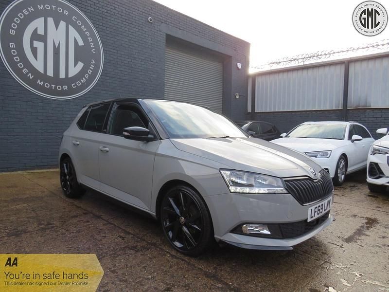 Used Skoda Fabia Monte Carlo 95 HP (69 kW) 2020 Grey Hatchback