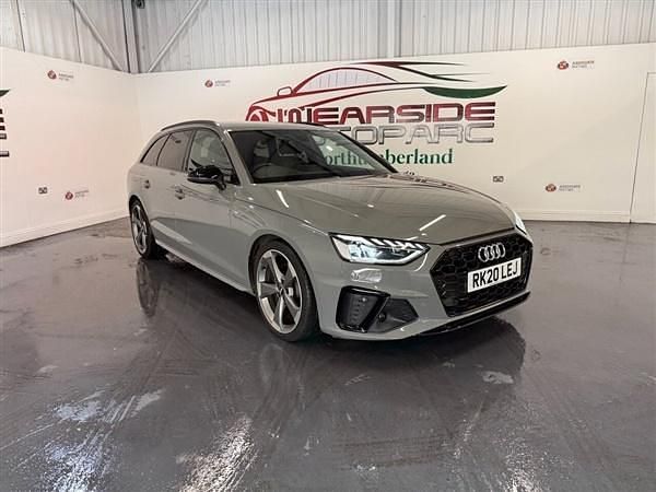 Grey Used 2020 Audi A4 Black Edition Estate | £24,499 (Fair price) - Image 1/4