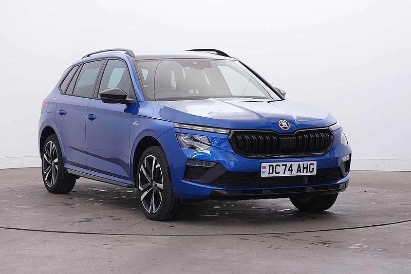 Race blue metallic Used 2025 Skoda Kamiq Monte Carlo SUV | £23,980 (A bit pricey) - Image 1/4