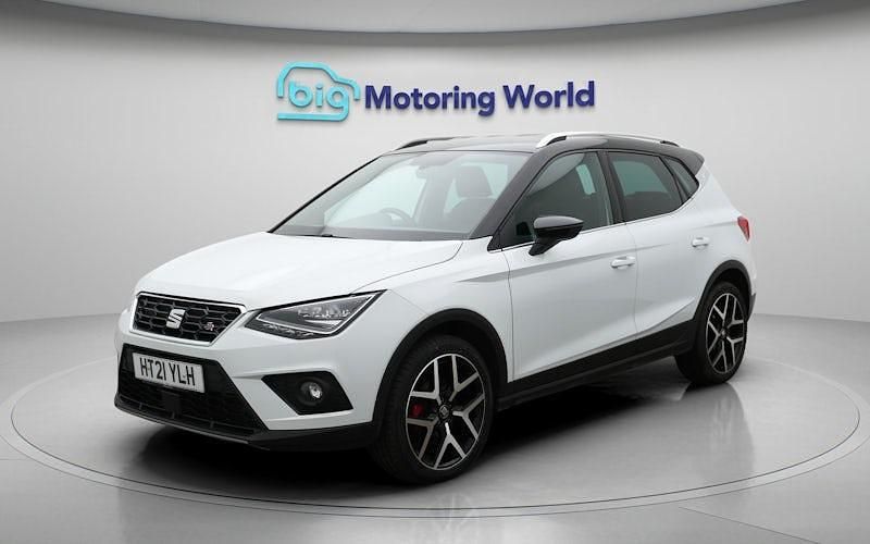 Used Seat Arona FR 110 HP (80 kW) 2021 White SUV