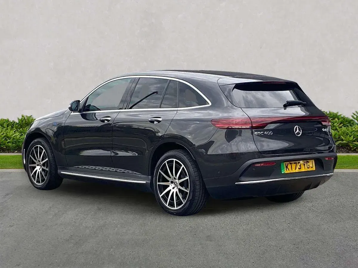 Used Mercedes EQC400 AMG line 300 kW (408 HP) 2023 Grey SUV